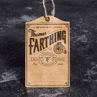 牛皮纸服装吊牌ppi03007